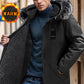 💥 Built for More Protection | Men's Thermal Mid-Length Hooded Parka Jacket⚡Free shipping
