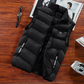 🦺 Warm Core, Free Movement | Men's Padded Stand-Collar Zip-Pocket Vest