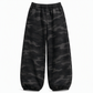 🖤 Vintage Wash, Effortless Drape | Women's Oversized Wide-Leg Sweatpants
