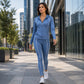 🎉 One Set, More Ways to Wear | Women's Zip-Up Hoodie & Pants 2-Piece Set⚡Free shipping