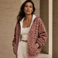 🐆 Wild Detail, Easy Style | Women's Leopard Print Zip-Up Hoodie