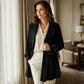 💼 Tailored Look, Effortless Style | Women's Double-Breasted Lapel Coat