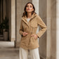 🧥 More Coverage, Easy Everyday Style | Women's Mid-Length Hooded Jacket