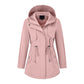 🧥 More Coverage, Easy Everyday Style | Women's Mid-Length Hooded Jacket