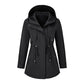 🧥 More Coverage, Easy Everyday Style | Women's Mid-Length Hooded Jacket