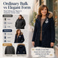 🧥 Cozy Coverage, Easy Movement | Women's Warm-Lined Hooded Parka Jacket