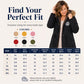 🧥 Cozy Coverage, Easy Movement | Women's Warm-Lined Hooded Parka Jacket
