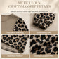🐆 Leopard Detail, Flattering Length | Women's Relaxed Long-Sleeve Tunic Top