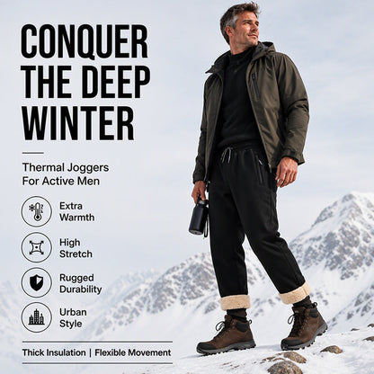 💥Hot Sale 50% OFF✨ Toasty Warmth, Easy Move Comfort | Men's Winter Warm Sweatpants