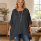 ✨ Asymmetrical Batwing Top – Relaxed Fit & Versatile Styling – Perfect for Every Look
