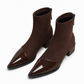 🍂Women's French Style Pointed Toe Ankle Boots Slim Fit Elegant Short Boots for Spring and Autumn