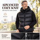 ❄️ Sleeveless Free Arm Movement, Easy Layering | Men's Lightweight Thermal Hooded Vest