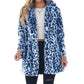 💖Black Friday Mega Deal – 50% off!💖 🐆Women’s Stylish Leopard Print Faux Fur Coat