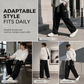 🍂Men's Relaxed Fit Corduroy Cargo Pants, Multi-Pocket Casual Trousers, Vintage Loose Outdoor Corduroy Bottoms