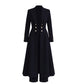 🌸Hot Sale 50% OFF🍂Women's Elegant Autumn 2 Piece Outfit Set with Retro Long Sleeve Coat and Simple Trousers
