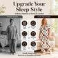 🐮 Playful Print, Cozy All-Night Comfort | Women's Highland Cow Print 3-Piece Pajama Set