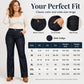 👖 Leg-Lengthening Silhouette, Bold Stitch Detail | Women's High Waisted Contrast Stitching Wide-Leg Jeans