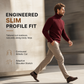 🧶 Streamlined Silhouette, Cozy Neck Warmth | Men's Slim Fit Knit Turtleneck Sweater