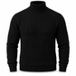🧶 Streamlined Silhouette, Cozy Neck Warmth | Men's Slim Fit Knit Turtleneck Sweater
