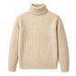 🧶 Streamlined Silhouette, Cozy Neck Warmth | Men's Slim Fit Knit Turtleneck Sweater