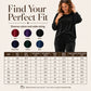 💠 Plush Softness, Easy Coordinated Comfort | Women's Velvet Long Sleeve Top & Wide-Leg Pants Set