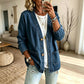 🧥 Flattering Neckline, Easy Layering | Women's Casual V-Neck Denim Cardigan