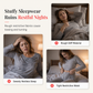 💞 Womens 2 Piece Ribbed Pajama Set Heart Print Camisole Top and Long Pants Loungewear