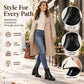 👢 Cloud-Soft Leather Feel, Easy Everyday Stride | Women's Soft PU Leather Ankle Boots