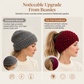 🎀 Cozy Ear Coverage, Sweet Style Accent | Women Winter Warm Knitted Ear Warmer Headband Wide Floral Hair Accessory