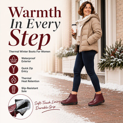 👢 Toasty Warmth, Steady Grip | Women's Non-Slip Winter Warm Boots