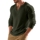 👕 Easy Match Style, All-Day Soft Comfort | Men's Soft Casual Long Sleeve Top