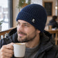 🧢 Easy Streetwear Style, Cozy Head Warmth | Men's Slouchy Knit Warm Skull Cap