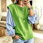 👚 Artistic Panel Detail, Easy Everyday Comfort | Women's Casual Patchwork Long Sleeve Top
