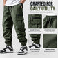 👖 Hands-Free Storage, Relaxed Easy Movement | Men's Casual Multi-Pocket Cargo Pants