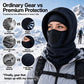 ❄️ Wind-Blocking Warmth, Full Face & Neck Coverage | Windproof Thermal Balaclava Face Mask