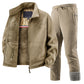 🧥 Soft Thermal Comfort, Easy Matching Set | Unisex Casual Thermal Jacket and Pants Set