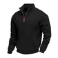 🧥 Toasty Warmth, Easy Layered Comfort | Men's Warm Half-Zip Sweatshirt