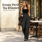 👖 Polished Wide-Leg Look, Easy Movement | Women's High-Waisted Wide-Leg Pants