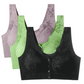 Comfort Front-Clasp & Wire-Free Seamless Bra