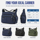 💼 Men's Large Capacity Crossbody Bag Durable Multi Pocket Business Casual Shoulder Bag