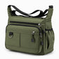 💼 Men's Large Capacity Crossbody Bag Durable Multi Pocket Business Casual Shoulder Bag