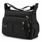 💼 Men's Large Capacity Crossbody Bag Durable Multi Pocket Business Casual Shoulder Bag