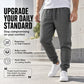 👖 Toasty Warmth, Secure Zip Storage | Men's Warm Joggers with Zipper Pockets