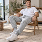 👖 Toasty Warmth, Secure Zip Storage | Men's Warm Joggers with Zipper Pockets