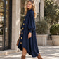 ✨ Retro Charm, Feminine Sleeve Volume | Women's Vintage Button Up Dress with Bubble Sleeves