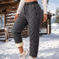 👖 Toasty Lined Warmth, Cozy Cold-Weather Coverage | Women's Thick Plush-Lined Winter Pants