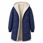 🧥 Streamlined Fit, Cozy Hooded Layering | Solid Color Double Sided Hooded Long Sleeve Slim Fit Cardigan Coat