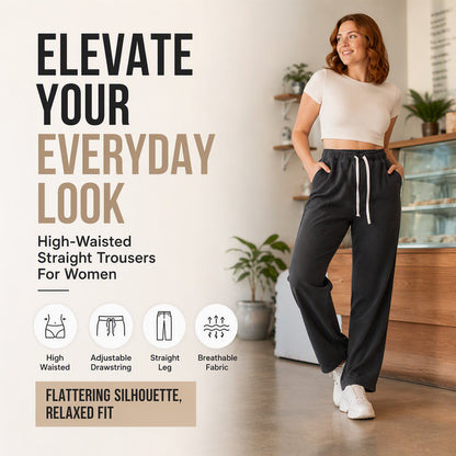 👖 Toasty Lined Warmth, Clean Straight-Line Fit | Women's Warm-Lined Straight-Leg Denim Jeans