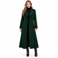 ✨ Elegant Commuter Coat: Women's Textured Double-Breasted Longline Coat ☕