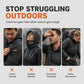 🏔 Stay-Dry Protection, Trail-Ready Comfort | Men's Waterproof & Windproof Outdoor Hiking Jackets